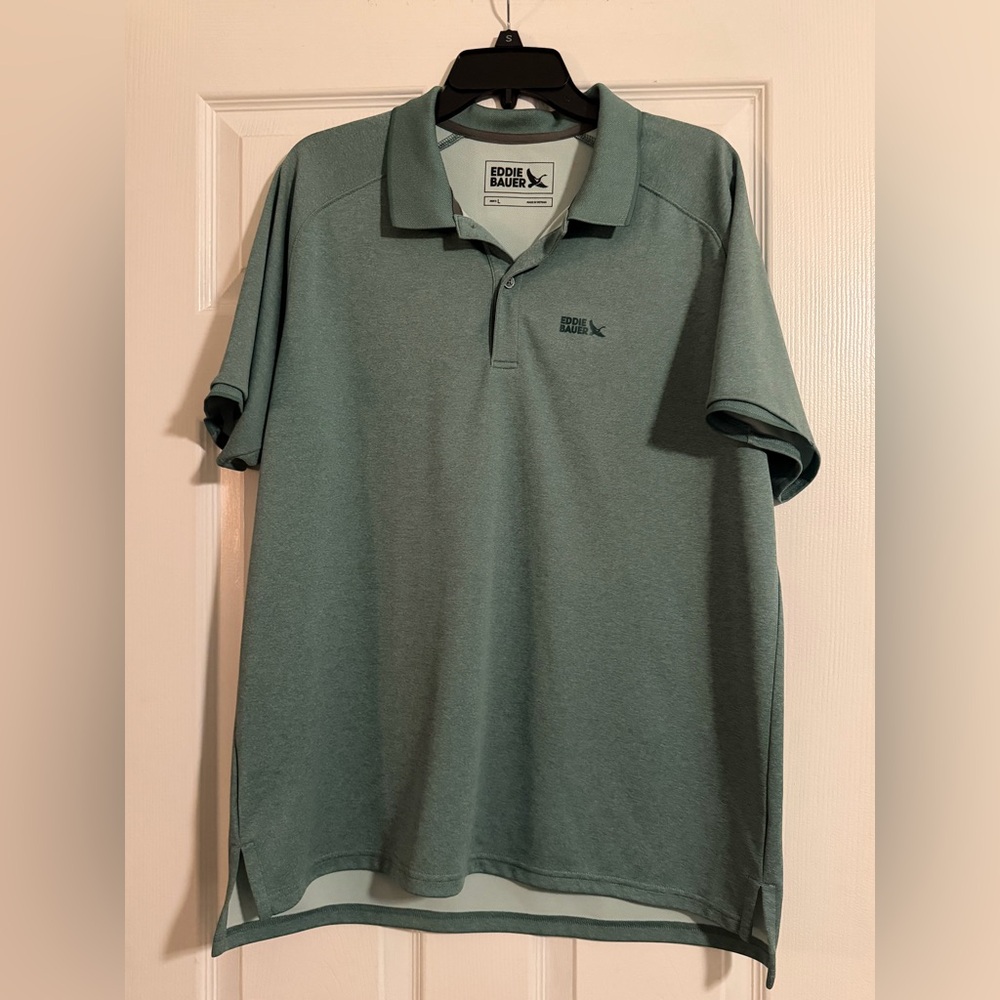 Eddie Bauer Men's Polo in Green